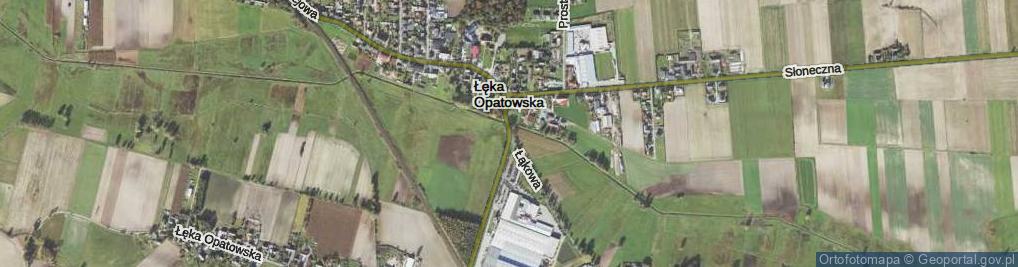 Zdjęcie satelitarne Rakowska ul.